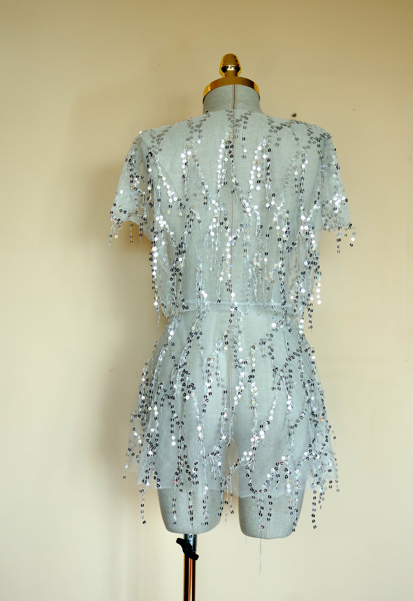 Sequin Rave Skirt Set