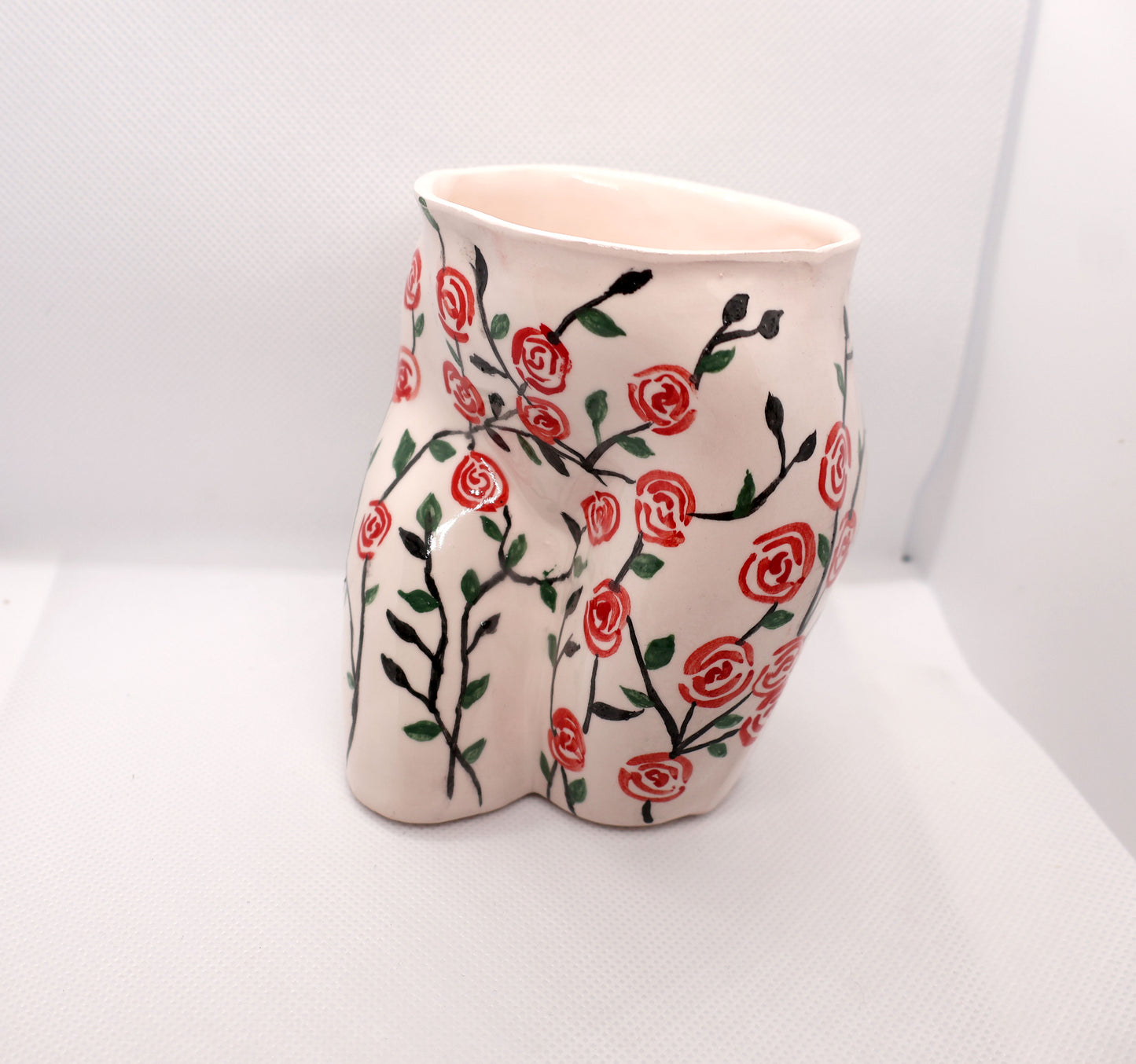 Woman Shaped Handmade Ceramic